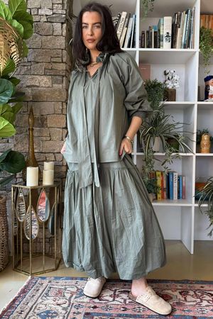 Paloma Poet Blouse Soft Khaki